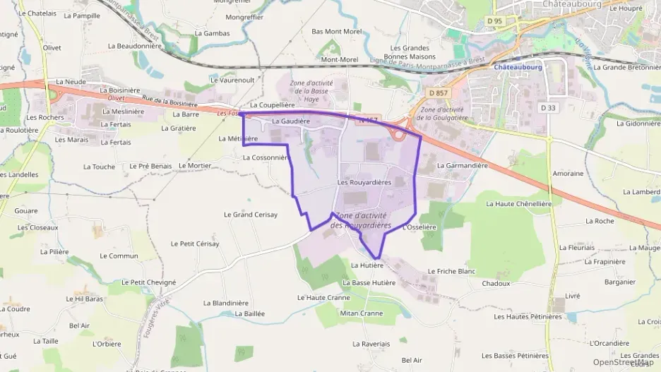 Appartement 71 m² quatre pièces à vendre à Châteaubourg