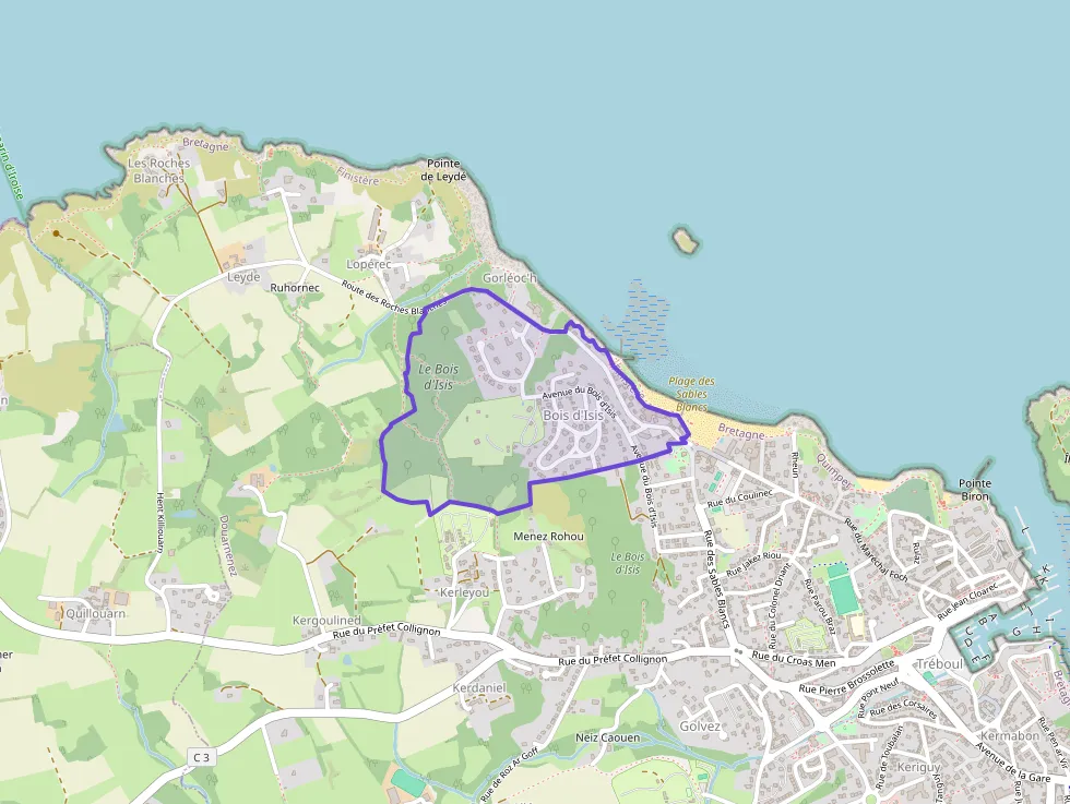 Appartement 90 m² trois pièces à vendre à Douarnenez