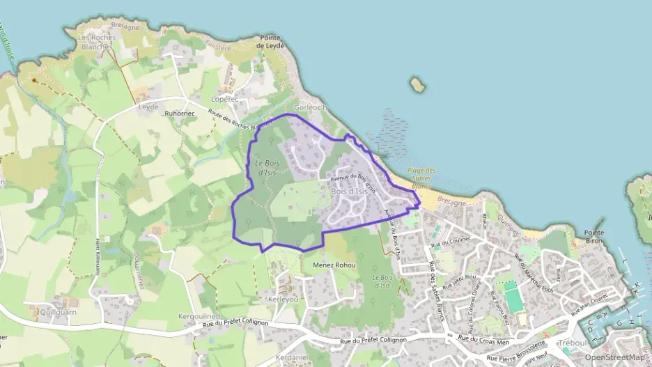 Appartement 90 m² trois pièces à vendre à Douarnenez Appartement 90 m² trois pièces à vendre à Douarnenez