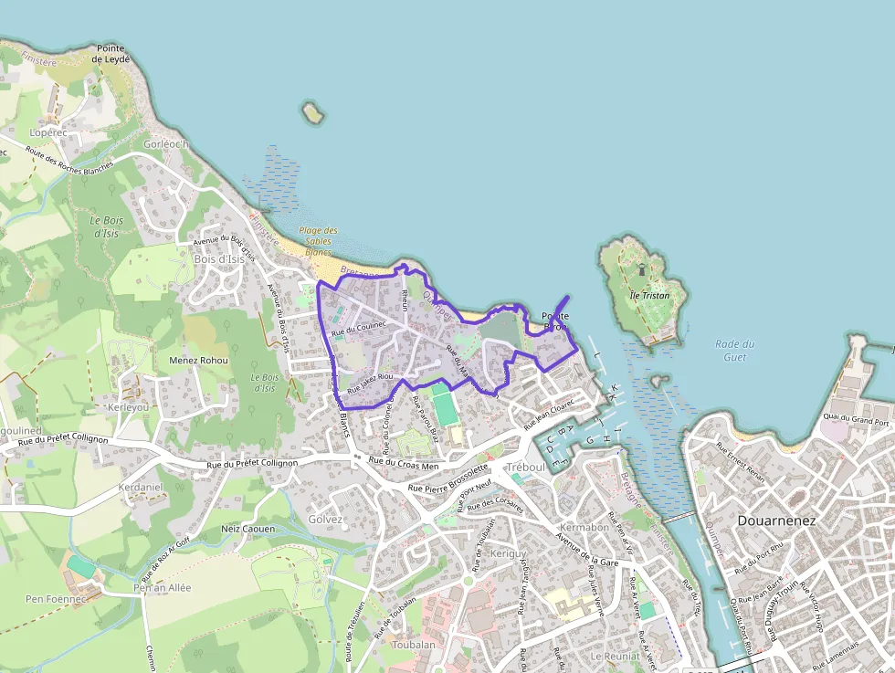 Appartement 58 m² deux pieces à vendre à Douarnenez