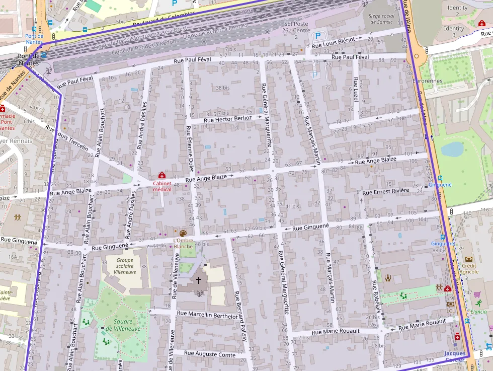 Appartement 37 m² deux pieces à vendre à Rennes