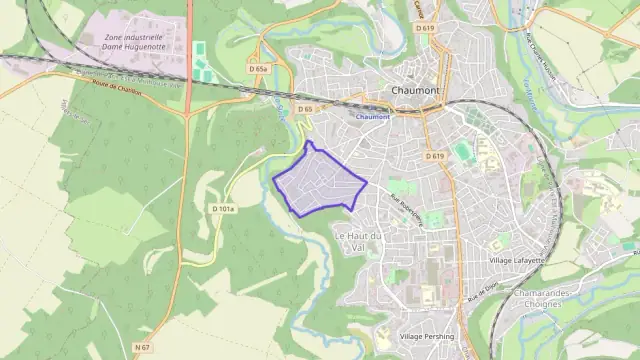 Appartement 66 m² quatre pièces à vendre à Chaumont