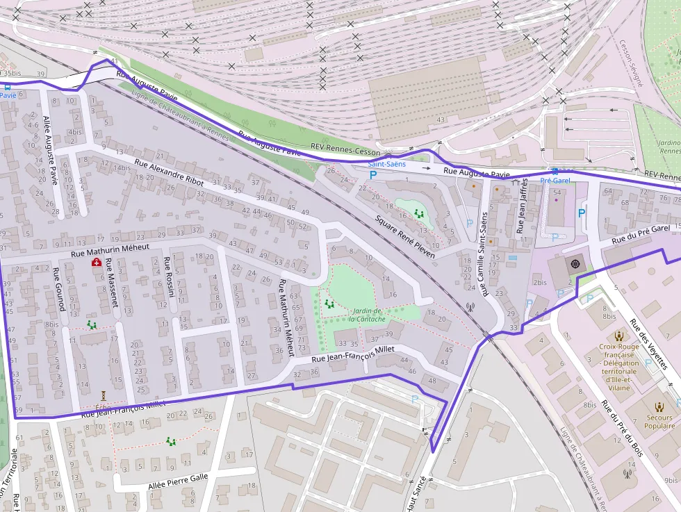 Appartement 73 m² quatre pièces à vendre à Rennes