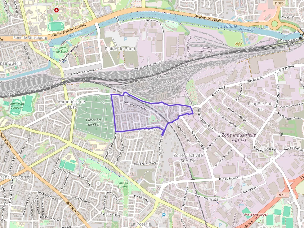 Appartement 73 m² quatre pièces à vendre à Rennes