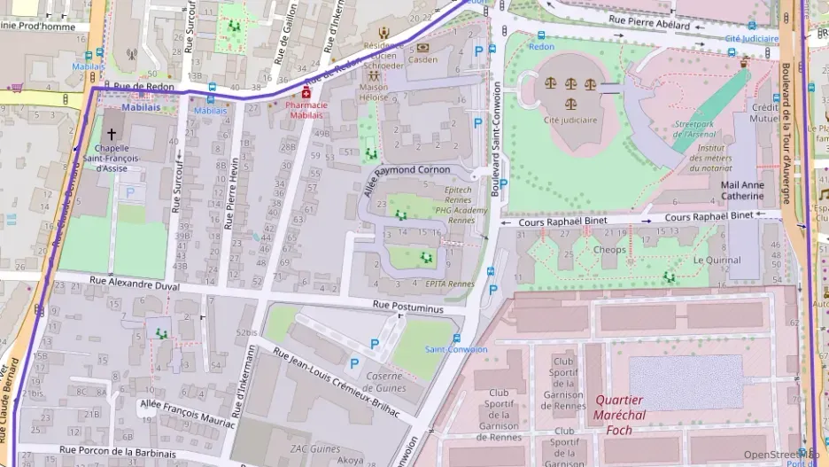 Appartement 49 m² deux pieces à vendre à Rennes Appartement 49 m² deux pieces à vendre à Rennes