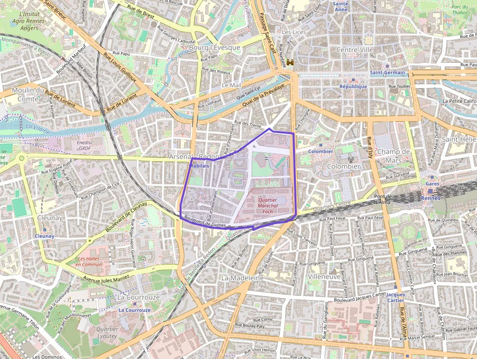 Appartement 49 m² deux pieces à vendre à Rennes