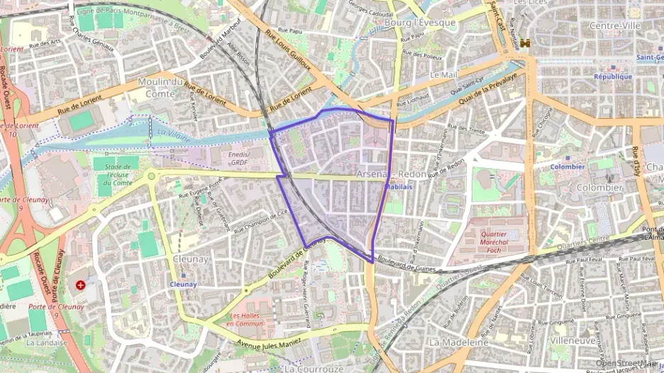 Appartement 55 m² trois pièces à vendre à Rennes Appartement 55 m² trois pièces à vendre à Rennes