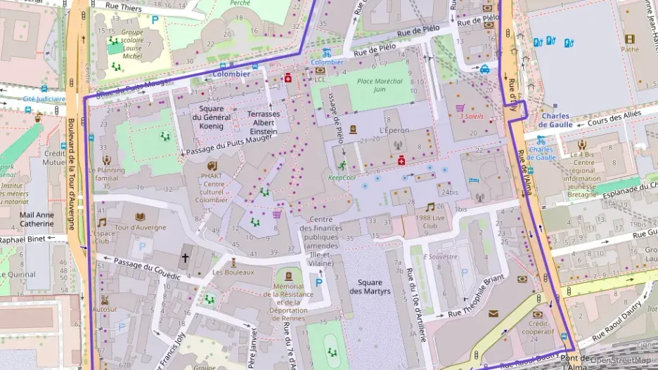 Appartement 59 m² trois pièces à vendre à Rennes Appartement 59 m² trois pièces à vendre à Rennes