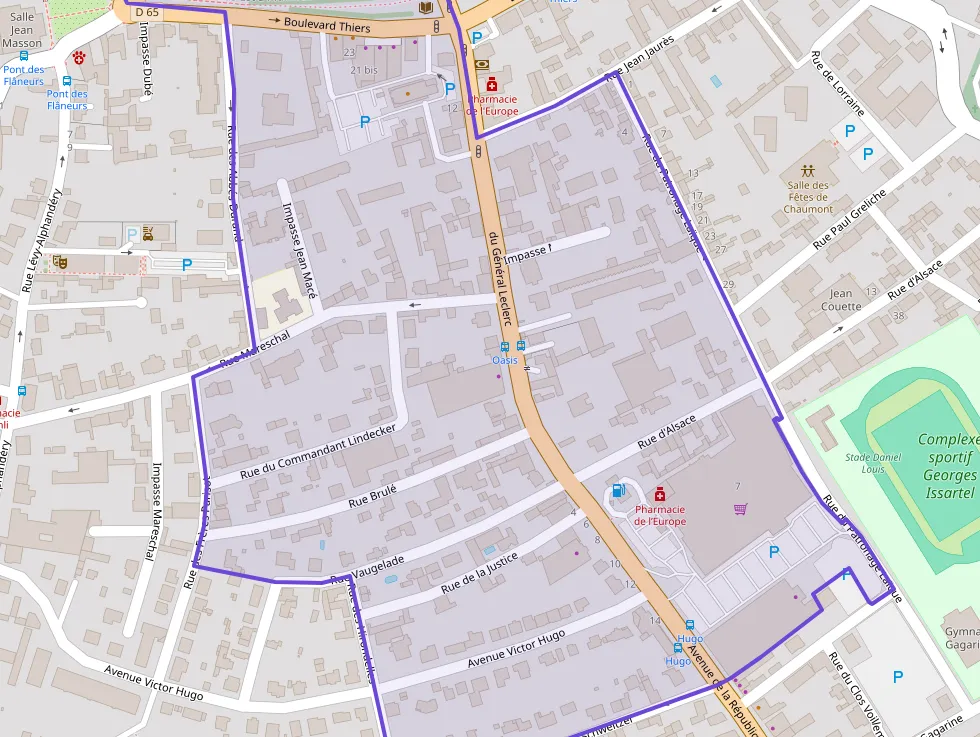 Appartement 90 m² quatre pièces à vendre à Chaumont