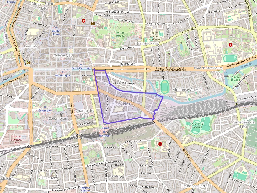 Appartement 65 m² trois pièces à vendre à Rennes