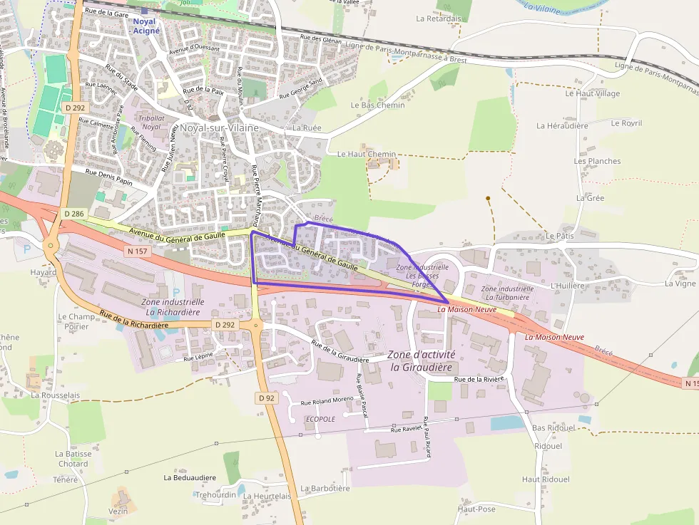 Appartement de deux pièces 27 m² à vendre  à Noyal-sur-Vilaine