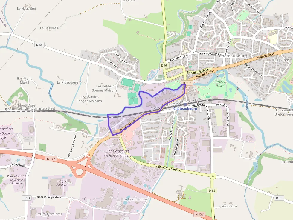 Appartement de quatre pièces 54 m² à vendre  à Châteaubourg