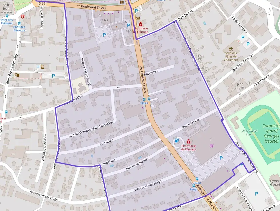 Appartement 66 m² quatre pièces à vendre à Chaumont