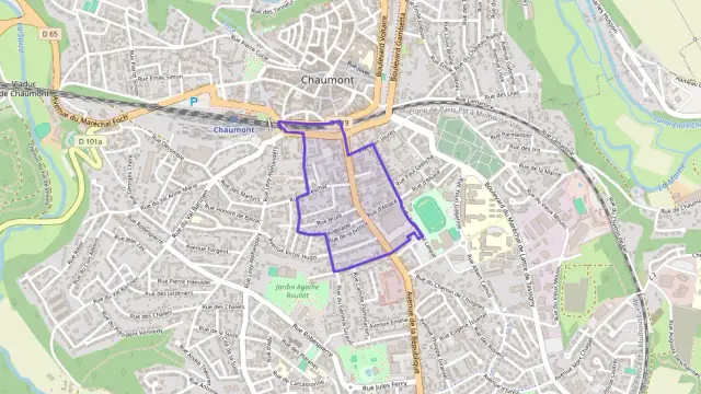 Appartement 66 m² quatre pièces à vendre à Chaumont