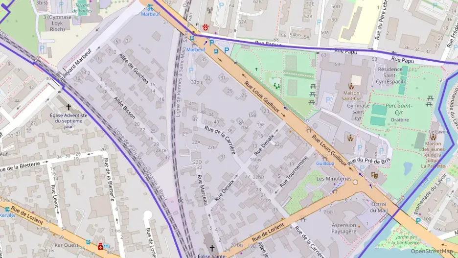 Appartement 43 m² deux pieces à vendre à Rennes