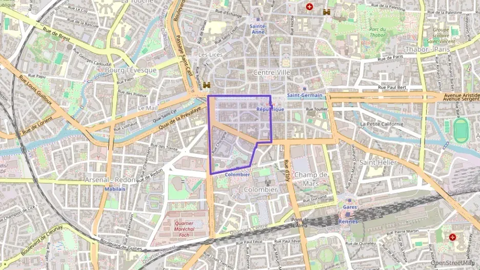 Appartement 130 m² cinq pièces à vendre à Rennes