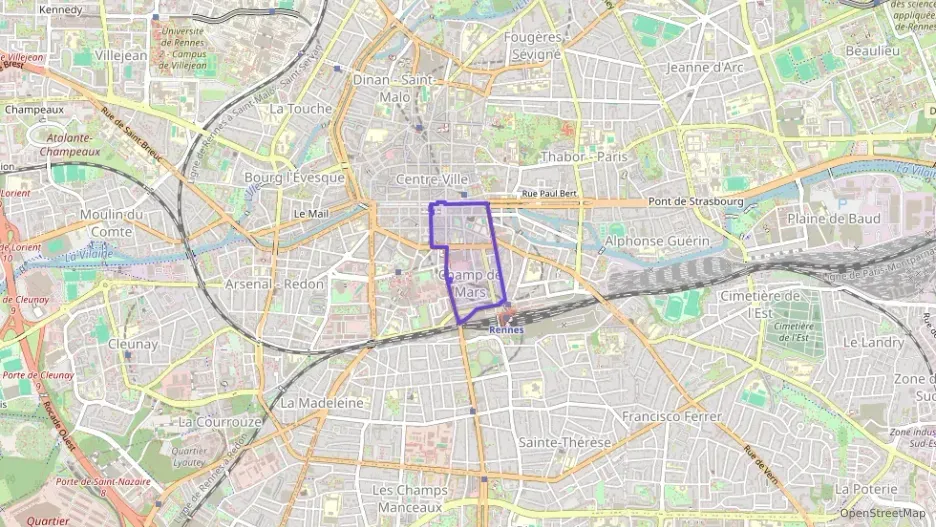 Appartement 122 m² cinq pièces à vendre à Rennes