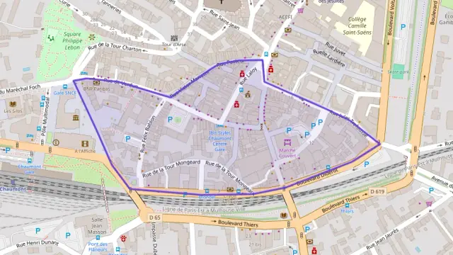 Appartement 51 m² trois pièces à vendre à Chaumont