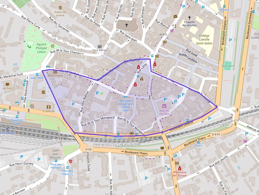 Appartement 42 m² deux pieces à vendre à Chaumont