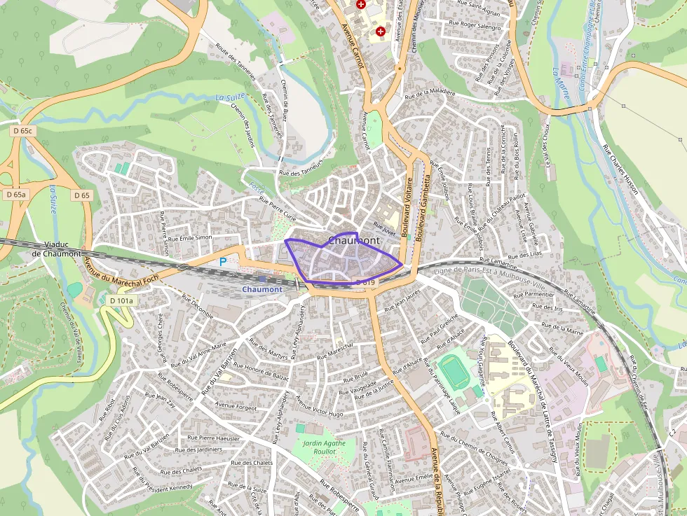 Appartement 80 m² quatre pièces à vendre à Chaumont