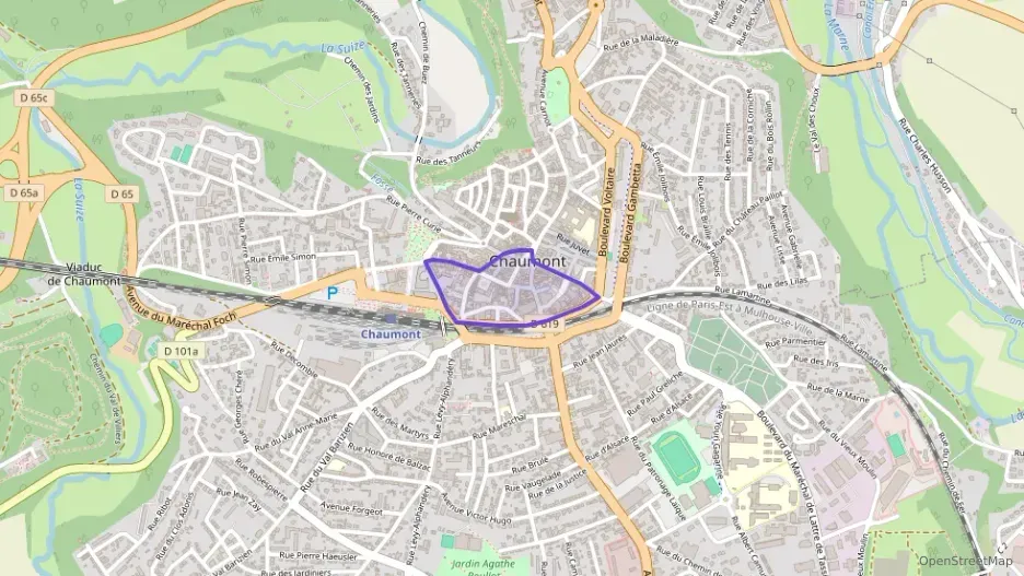 Appartement 80 m² quatre pièces à vendre à Chaumont