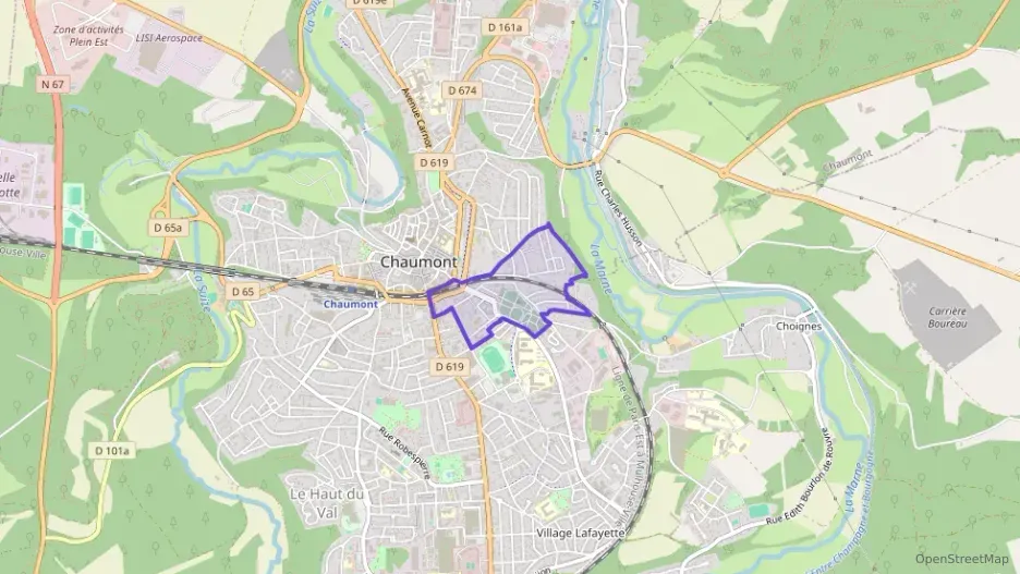 Appartement 54 m² deux pieces à vendre à Chaumont