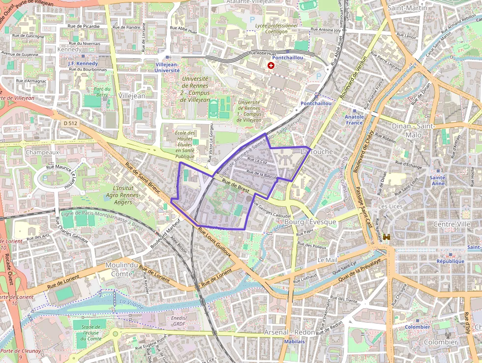 Appartement 66 m² quatre pièces à vendre à Rennes