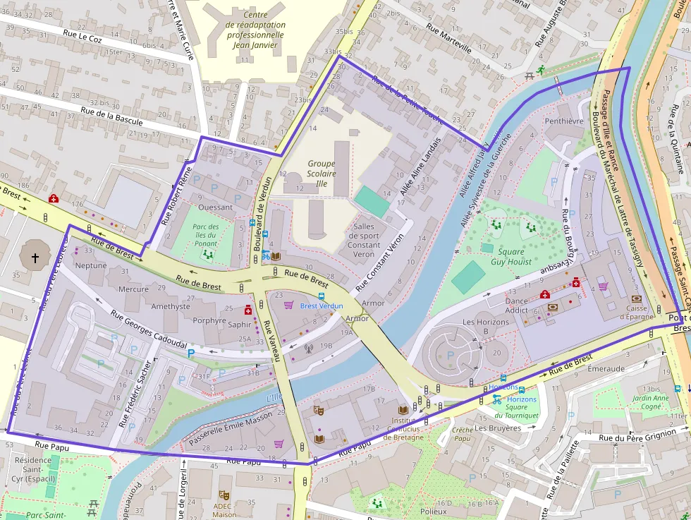 Appartement 39 m² deux pieces à vendre à Rennes