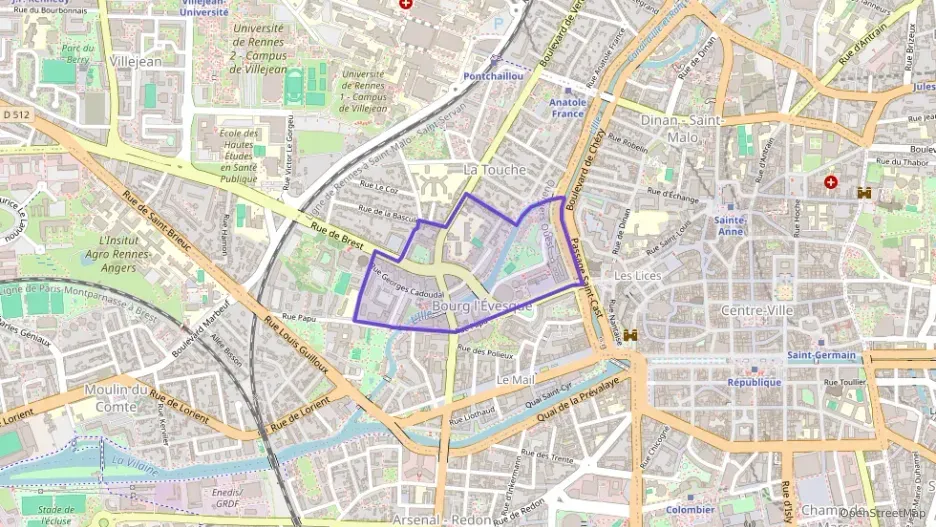 Appartement 70 m² trois pièces à vendre à Rennes