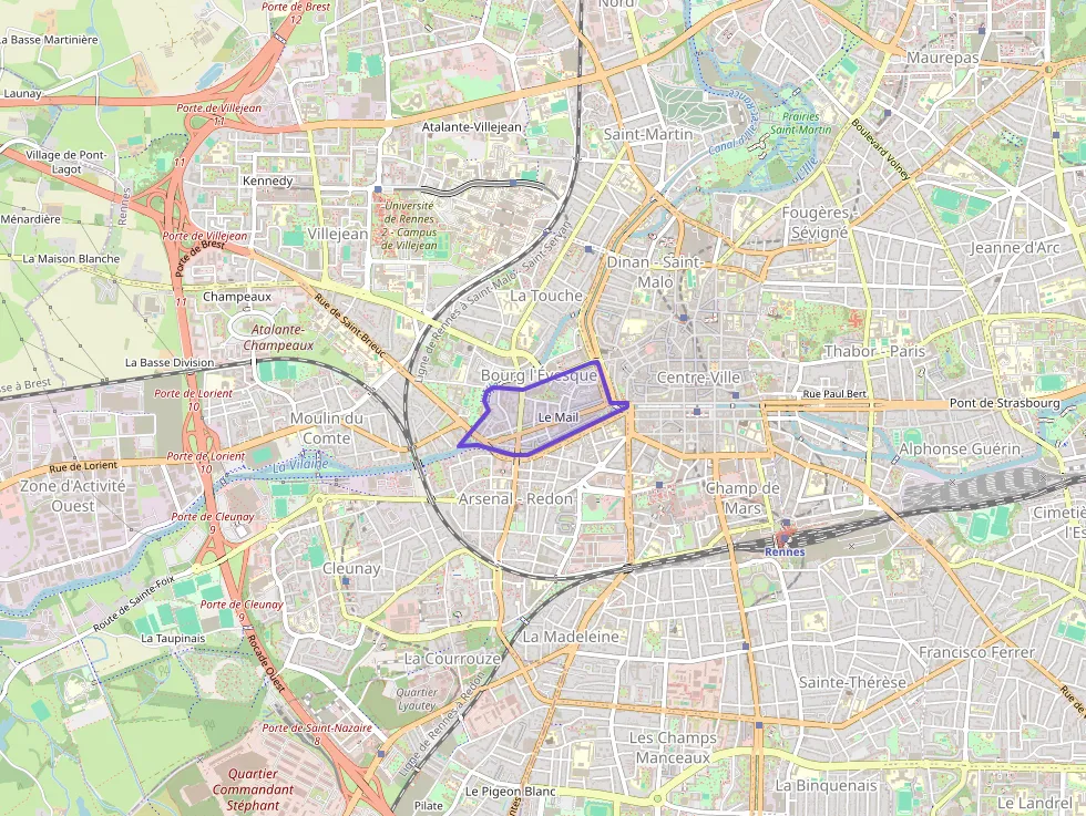 Appartement 25 m² une piece à vendre à Rennes