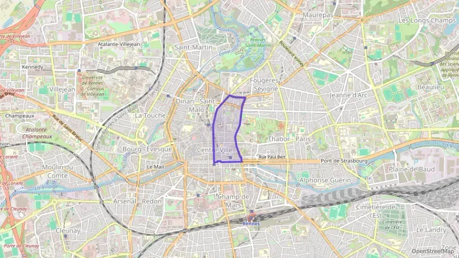 Appartement 34 m² une piece à vendre à Rennes