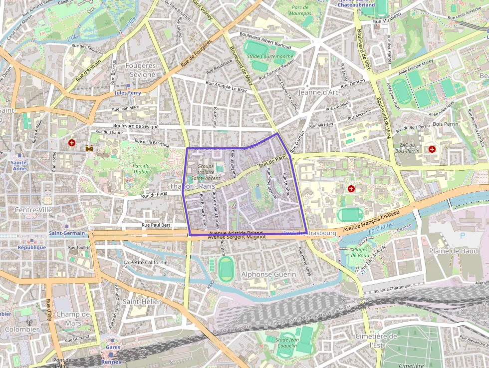 Appartement 34 m² une piece à vendre à Rennes