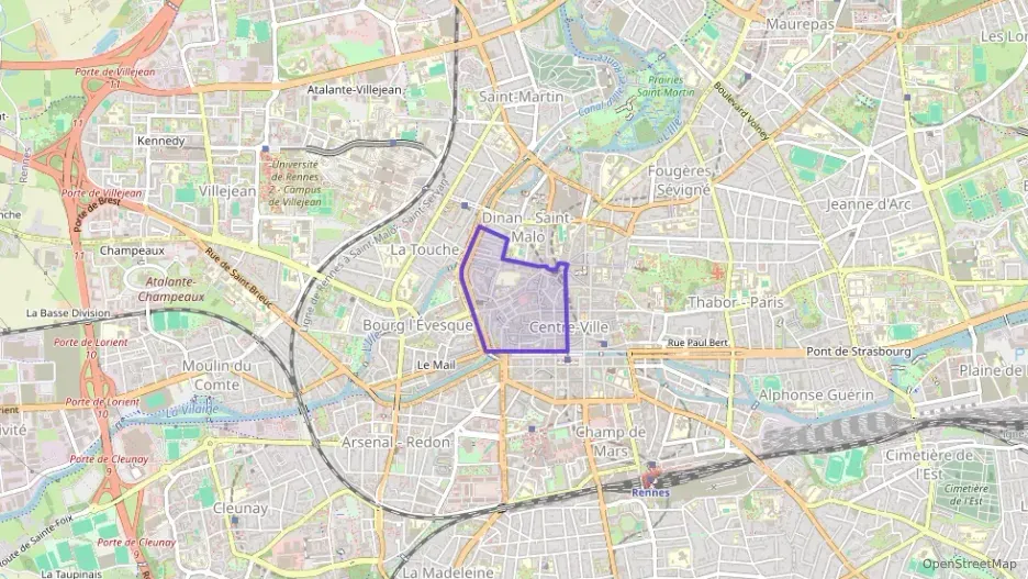 Appartement 60 m² deux pieces à vendre à Rennes