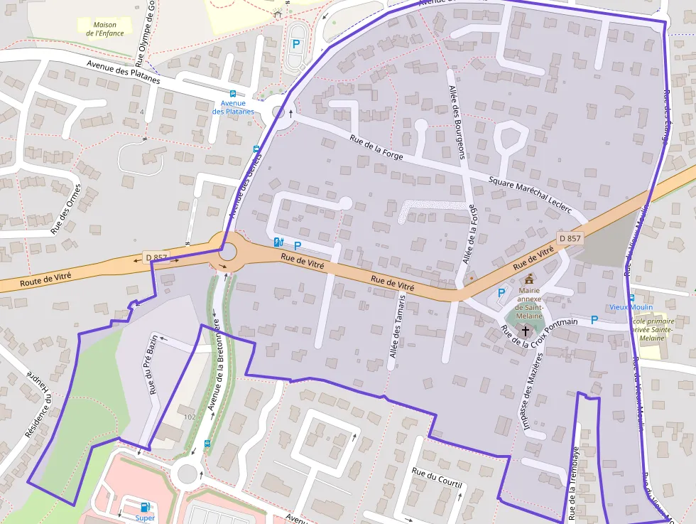 Appartement 90 m² quatre pièces à vendre à Châteaubourg