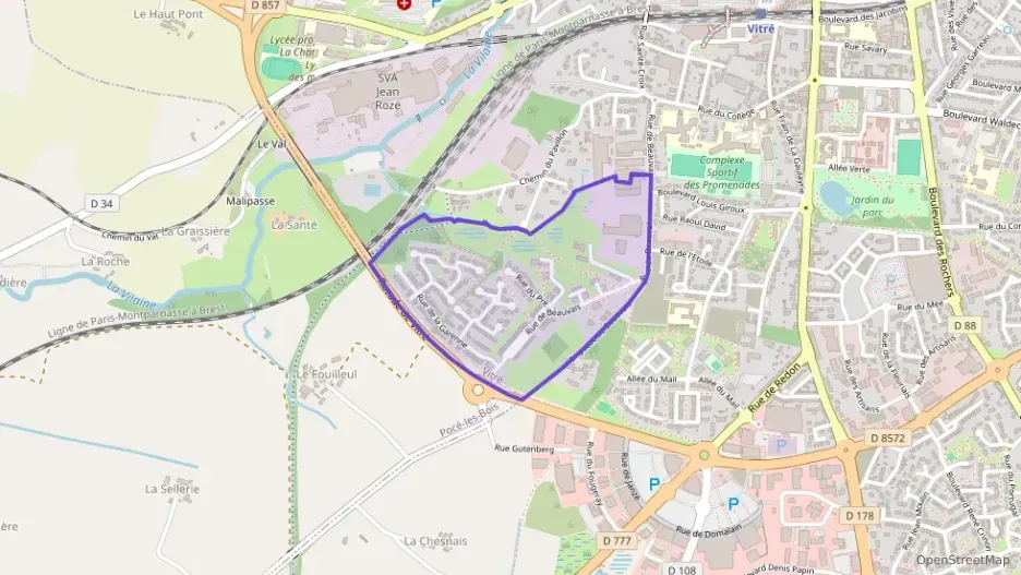 Appartement 50 m² deux pieces à vendre à Vitré Appartement 50 m² deux pieces à vendre à Vitré