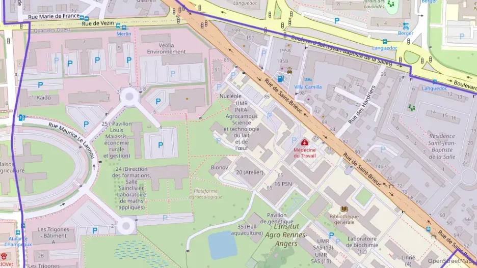 Appartement 25 m² une piece à vendre à Rennes