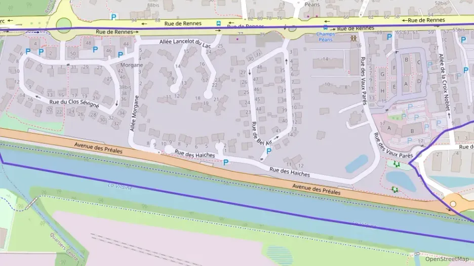 Appartement 66 m² trois pièces à vendre à Cesson-Sévigné Appartement 66 m² trois pièces à vendre à Cesson-Sévigné