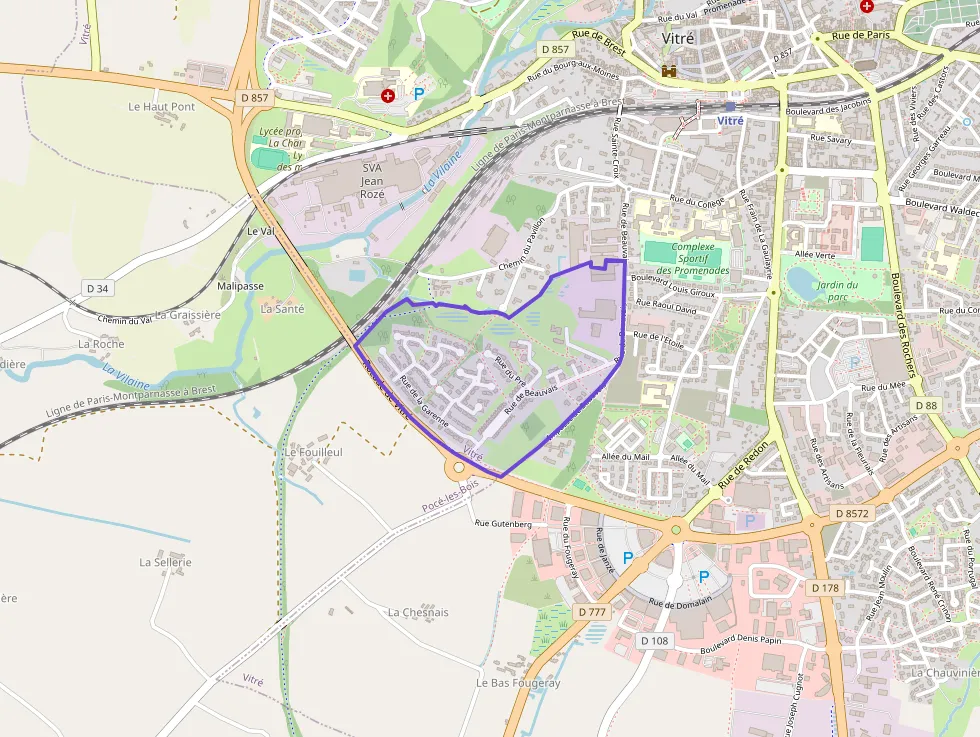 Appartement 41 m² deux pieces à vendre à Vitré