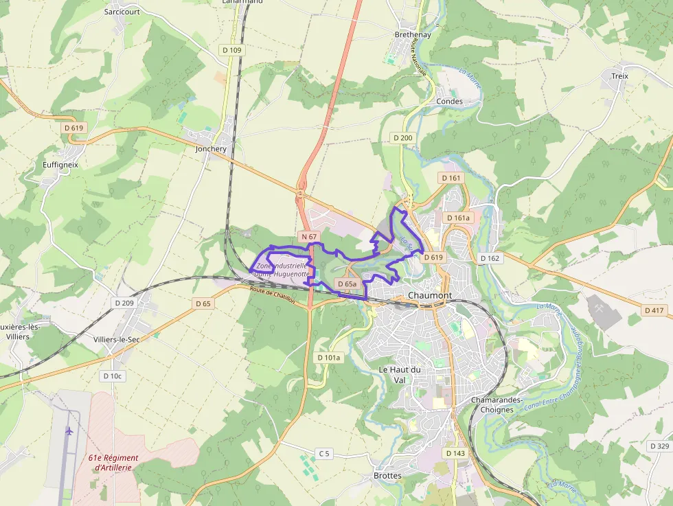 Appartement 42 m² deux pieces à vendre à Chaumont