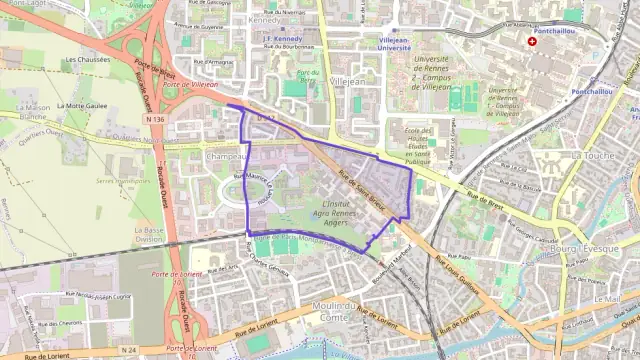 Appartement 108 m² quatre pièces à vendre à Rennes