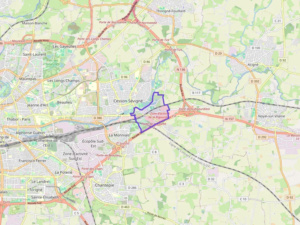 Appartement 67 m² trois pièces à vendre à Cesson-Sévigné