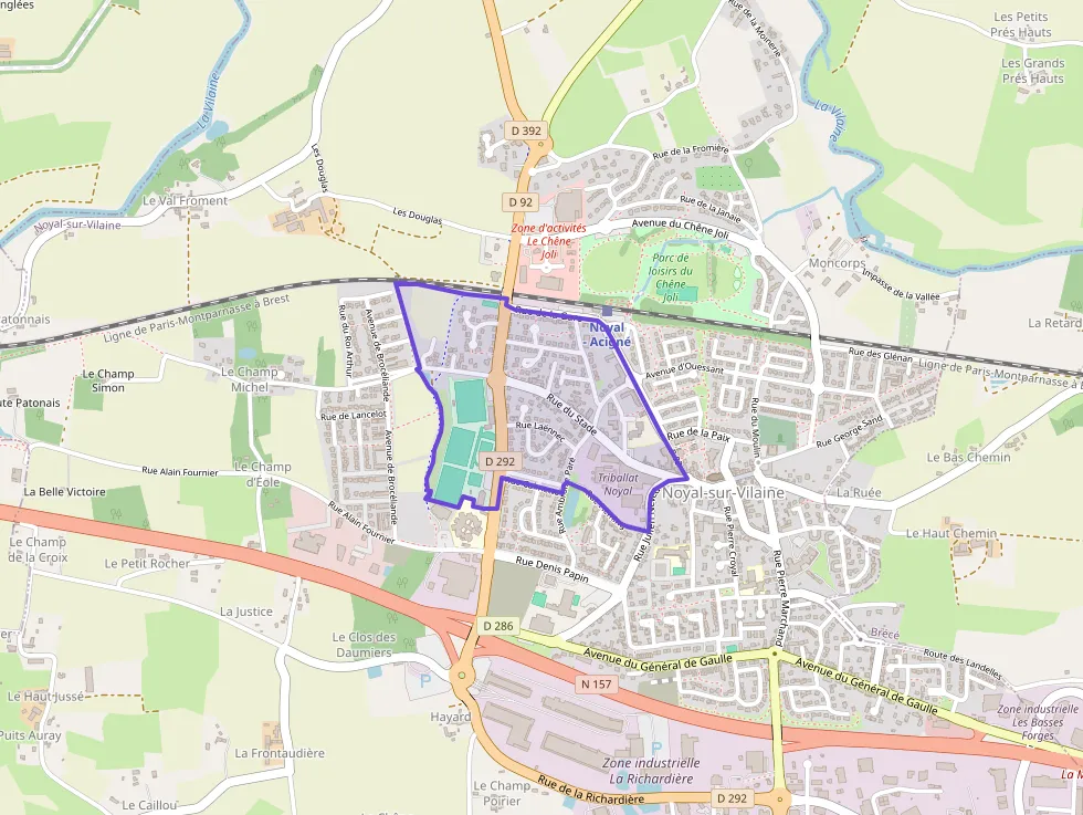 Appartement 44 m² deux pieces à vendre à Noyal-sur-Vilaine