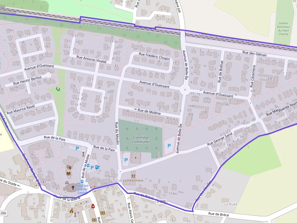 Appartement 68 m² trois pièces à vendre à Noyal-sur-Vilaine