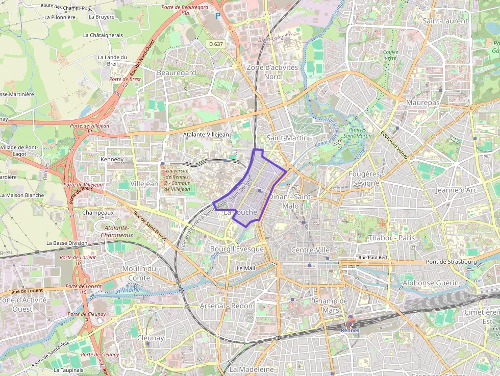 Appartement 80 m² quatre pièces à vendre à Rennes