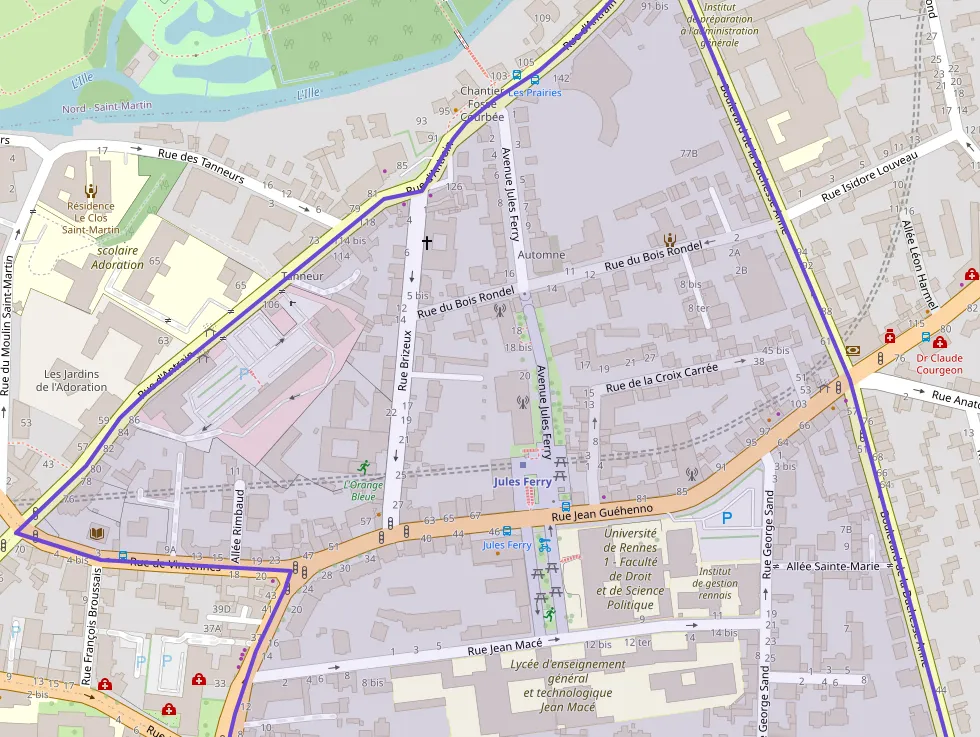 Appartement 108 m² quatre pièces à vendre à Rennes