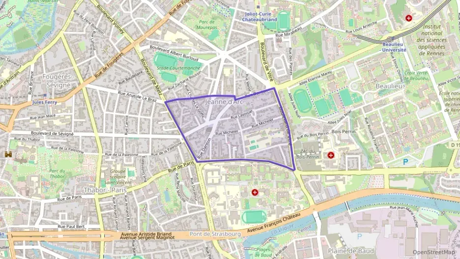 Appartement 64 m² quatre pièces à vendre à Rennes