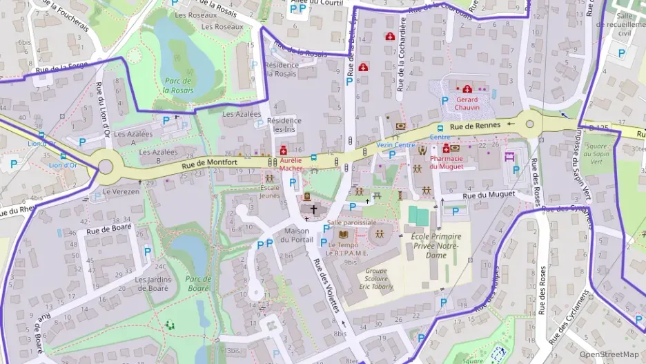 Appartement 61 m² trois pièces à vendre à Vezin-le-Coquet Appartement 61 m² trois pièces à vendre à Vezin-le-Coquet