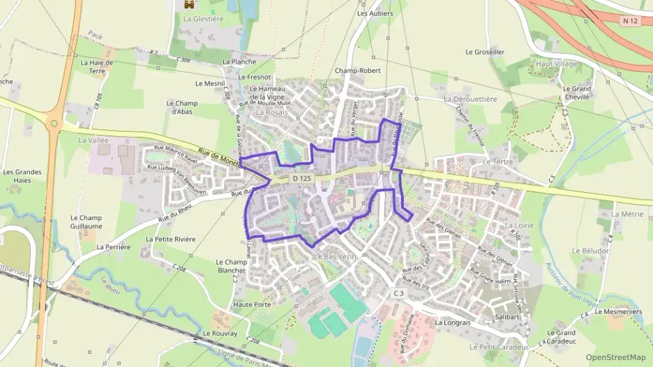 Appartement 61 m² trois pièces à vendre à Vezin-le-Coquet Appartement 61 m² trois pièces à vendre à Vezin-le-Coquet