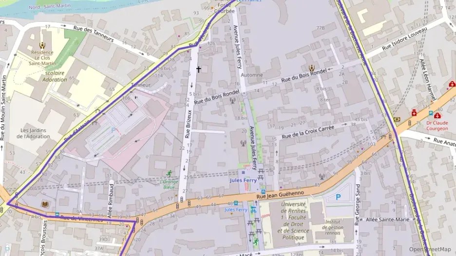 Appartement 27 m² une piece à vendre à Rennes Appartement 27 m² une piece à vendre à Rennes