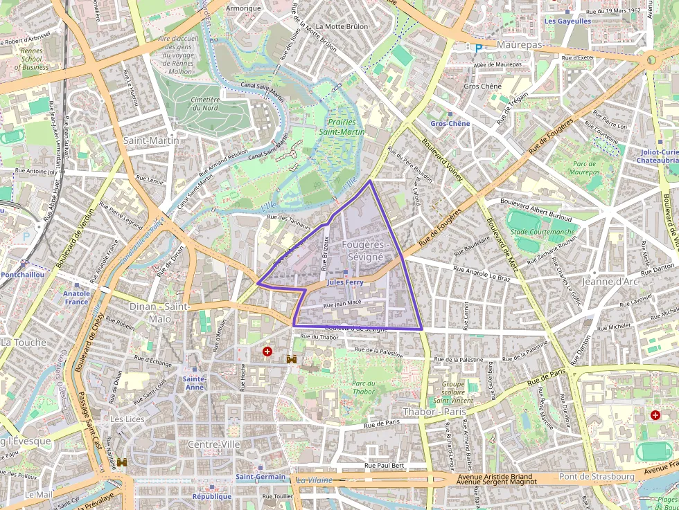 Appartement 76 m² quatre pièces à vendre à Rennes